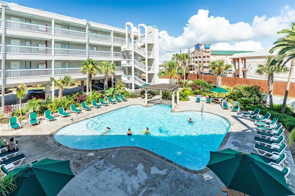 Gypsea Blu Beach Condo Steps To The Beach Galveston Exterior foto